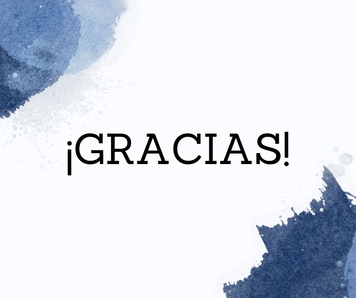¡GRACIAS!